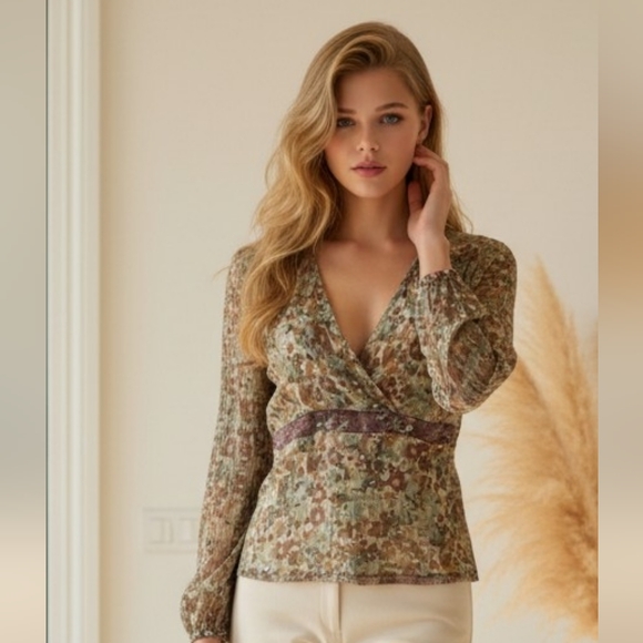 J. Jill Tops - Blouse J.Jill NWOT- Women's 100% Rayon blouse